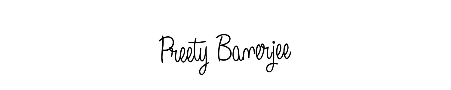 Also You can easily find your signature by using the search form. We will create Preety Banerjee name handwritten signature images for you free of cost using Angelique-Rose-font-FFP sign style. Preety Banerjee signature style 5 images and pictures png