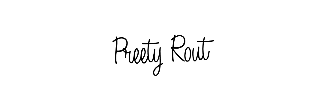 Once you've used our free online signature maker to create your best signature Angelique-Rose-font-FFP style, it's time to enjoy all of the benefits that Preety Rout name signing documents. Preety Rout signature style 5 images and pictures png