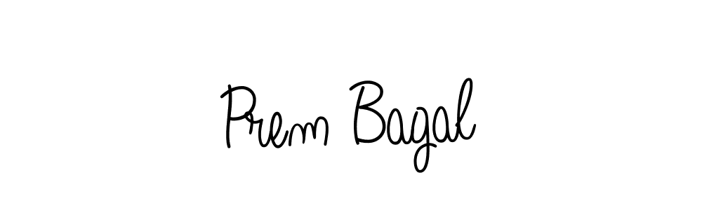 Design your own signature with our free online signature maker. With this signature software, you can create a handwritten (Angelique-Rose-font-FFP) signature for name Prem Bagal. Prem Bagal signature style 5 images and pictures png