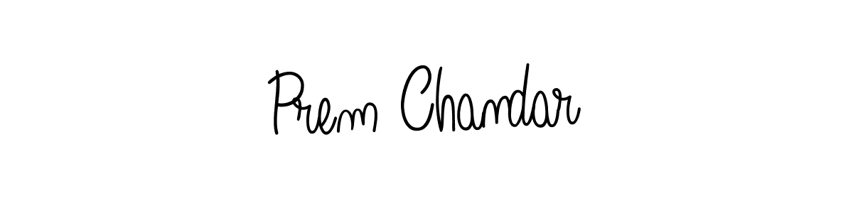Best and Professional Signature Style for Prem Chandar. Angelique-Rose-font-FFP Best Signature Style Collection. Prem Chandar signature style 5 images and pictures png