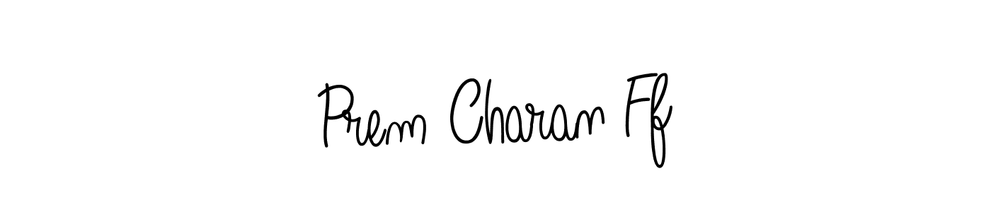 Check out images of Autograph of Prem Charan Ff name. Actor Prem Charan Ff Signature Style. Angelique-Rose-font-FFP is a professional sign style online. Prem Charan Ff signature style 5 images and pictures png