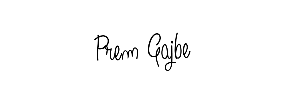 How to Draw Prem Gajbe signature style? Angelique-Rose-font-FFP is a latest design signature styles for name Prem Gajbe. Prem Gajbe signature style 5 images and pictures png
