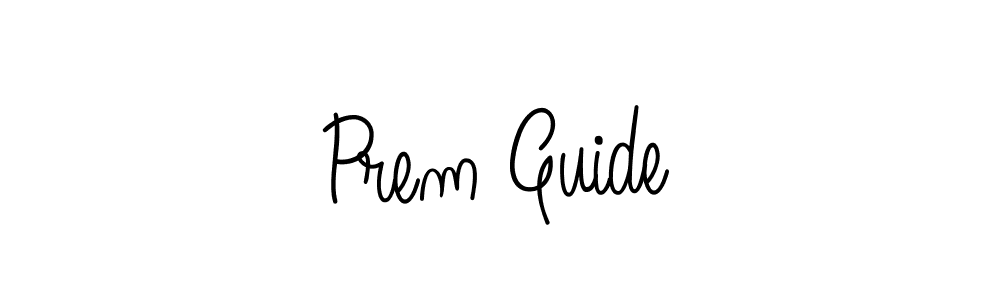 Make a beautiful signature design for name Prem Guide. Use this online signature maker to create a handwritten signature for free. Prem Guide signature style 5 images and pictures png