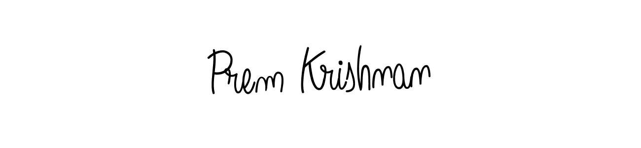 Angelique-Rose-font-FFP is a professional signature style that is perfect for those who want to add a touch of class to their signature. It is also a great choice for those who want to make their signature more unique. Get Prem Krishnan name to fancy signature for free. Prem Krishnan signature style 5 images and pictures png