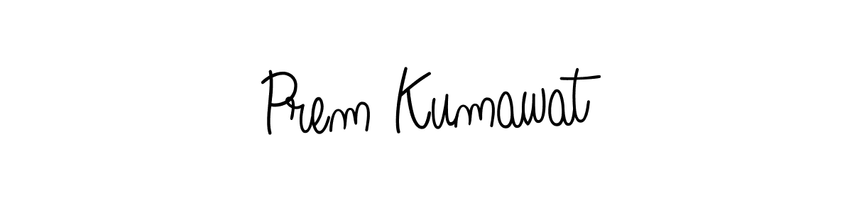 How to Draw Prem Kumawat signature style? Angelique-Rose-font-FFP is a latest design signature styles for name Prem Kumawat. Prem Kumawat signature style 5 images and pictures png