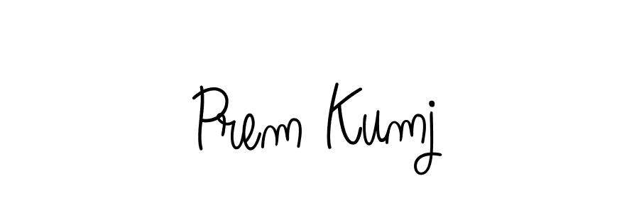 Also we have Prem Kumj name is the best signature style. Create professional handwritten signature collection using Angelique-Rose-font-FFP autograph style. Prem Kumj signature style 5 images and pictures png