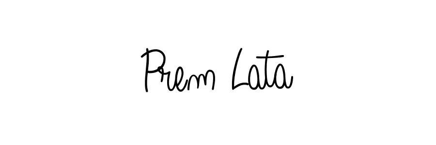 Create a beautiful signature design for name Prem Lata. With this signature (Angelique-Rose-font-FFP) fonts, you can make a handwritten signature for free. Prem Lata signature style 5 images and pictures png