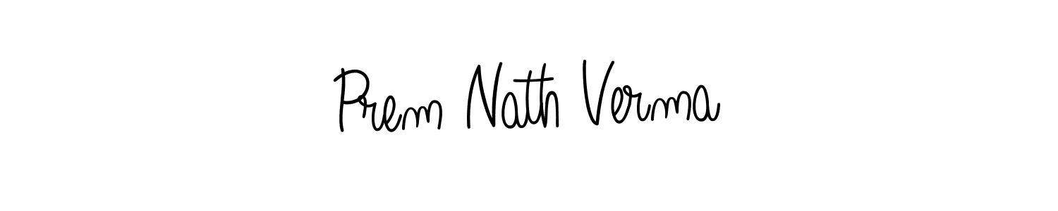 This is the best signature style for the Prem Nath Verma name. Also you like these signature font (Angelique-Rose-font-FFP). Mix name signature. Prem Nath Verma signature style 5 images and pictures png