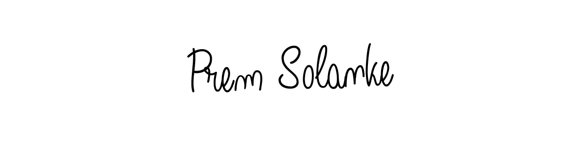 Make a short Prem Solanke signature style. Manage your documents anywhere anytime using Angelique-Rose-font-FFP. Create and add eSignatures, submit forms, share and send files easily. Prem Solanke signature style 5 images and pictures png