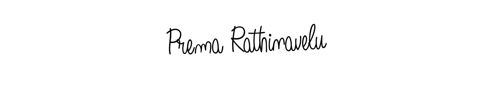 Make a beautiful signature design for name Prema Rathinavelu. With this signature (Angelique-Rose-font-FFP) style, you can create a handwritten signature for free. Prema Rathinavelu signature style 5 images and pictures png