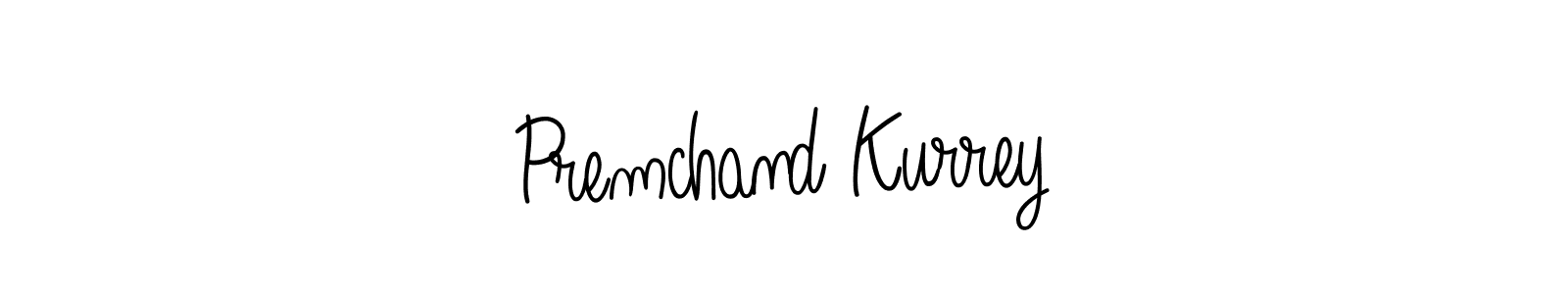 How to make Premchand Kurrey signature? Angelique-Rose-font-FFP is a professional autograph style. Create handwritten signature for Premchand Kurrey name. Premchand Kurrey signature style 5 images and pictures png