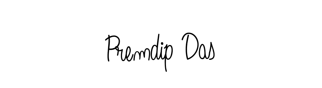 Design your own signature with our free online signature maker. With this signature software, you can create a handwritten (Angelique-Rose-font-FFP) signature for name Premdip Das. Premdip Das signature style 5 images and pictures png