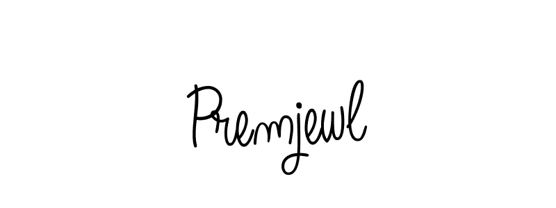 Best and Professional Signature Style for Premjewl. Angelique-Rose-font-FFP Best Signature Style Collection. Premjewl signature style 5 images and pictures png