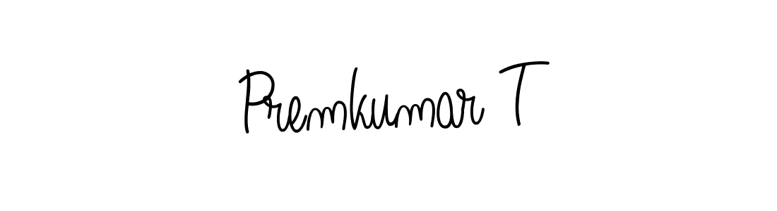 Similarly Angelique-Rose-font-FFP is the best handwritten signature design. Signature creator online .You can use it as an online autograph creator for name Premkumar T. Premkumar T signature style 5 images and pictures png
