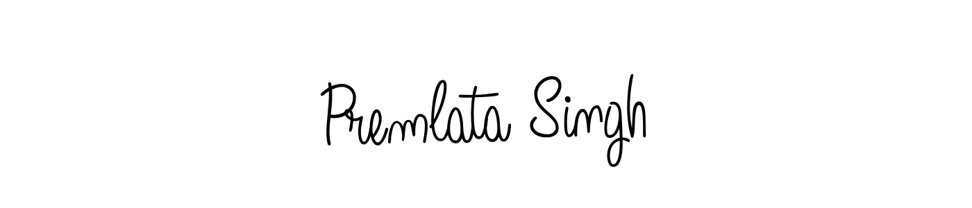 Premlata Singh stylish signature style. Best Handwritten Sign (Angelique-Rose-font-FFP) for my name. Handwritten Signature Collection Ideas for my name Premlata Singh. Premlata Singh signature style 5 images and pictures png