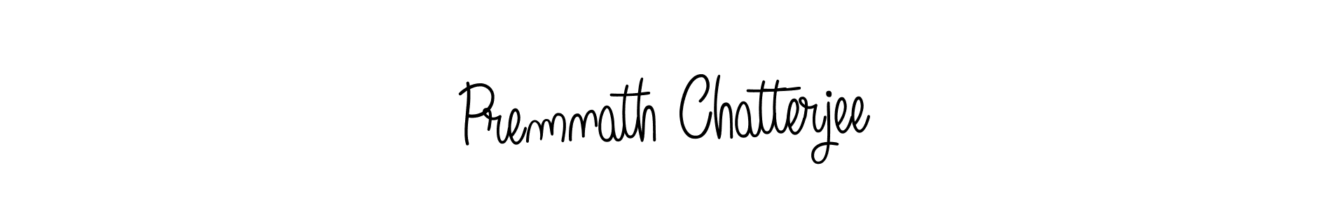 Make a beautiful signature design for name Premnath Chatterjee. With this signature (Angelique-Rose-font-FFP) style, you can create a handwritten signature for free. Premnath Chatterjee signature style 5 images and pictures png