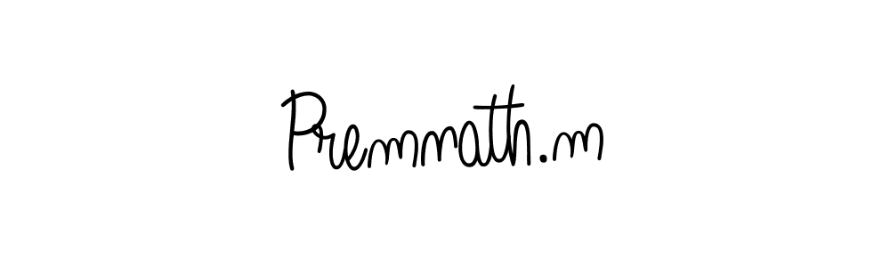 How to Draw Premnath.m signature style? Angelique-Rose-font-FFP is a latest design signature styles for name Premnath.m. Premnath.m signature style 5 images and pictures png