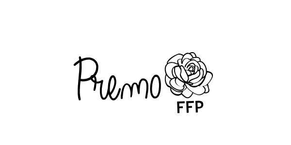 How to make Premo7 signature? Angelique-Rose-font-FFP is a professional autograph style. Create handwritten signature for Premo7 name. Premo7 signature style 5 images and pictures png