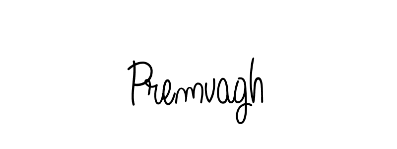 Design your own signature with our free online signature maker. With this signature software, you can create a handwritten (Angelique-Rose-font-FFP) signature for name Premvagh. Premvagh signature style 5 images and pictures png