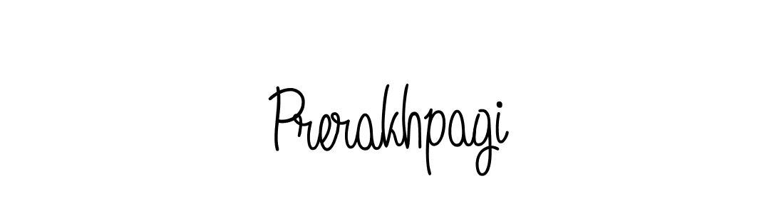 Make a beautiful signature design for name Prerakhpagi. Use this online signature maker to create a handwritten signature for free. Prerakhpagi signature style 5 images and pictures png