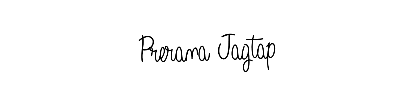 How to Draw Prerana Jagtap signature style? Angelique-Rose-font-FFP is a latest design signature styles for name Prerana Jagtap. Prerana Jagtap signature style 5 images and pictures png