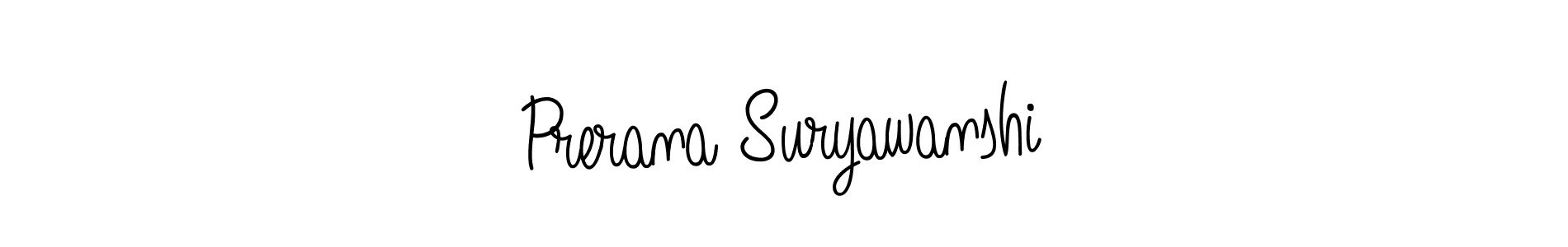 Once you've used our free online signature maker to create your best signature Angelique-Rose-font-FFP style, it's time to enjoy all of the benefits that Prerana Suryawanshi name signing documents. Prerana Suryawanshi signature style 5 images and pictures png