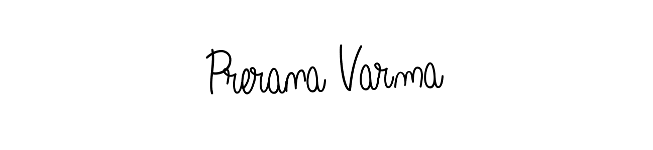 if you are searching for the best signature style for your name Prerana Varma. so please give up your signature search. here we have designed multiple signature styles  using Angelique-Rose-font-FFP. Prerana Varma signature style 5 images and pictures png