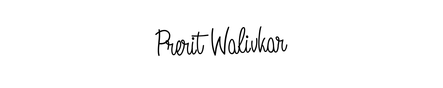 You can use this online signature creator to create a handwritten signature for the name Prerit Walivkar. This is the best online autograph maker. Prerit Walivkar signature style 5 images and pictures png