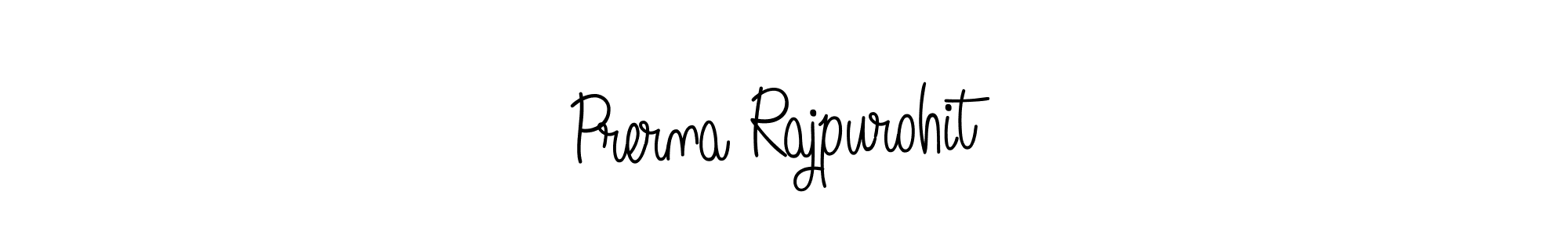 Make a beautiful signature design for name Prerna Rajpurohit✨. With this signature (Angelique-Rose-font-FFP) style, you can create a handwritten signature for free. Prerna Rajpurohit✨ signature style 5 images and pictures png