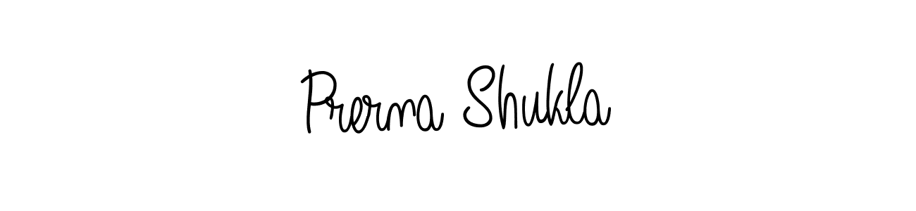 Make a beautiful signature design for name Prerna Shukla. Use this online signature maker to create a handwritten signature for free. Prerna Shukla signature style 5 images and pictures png
