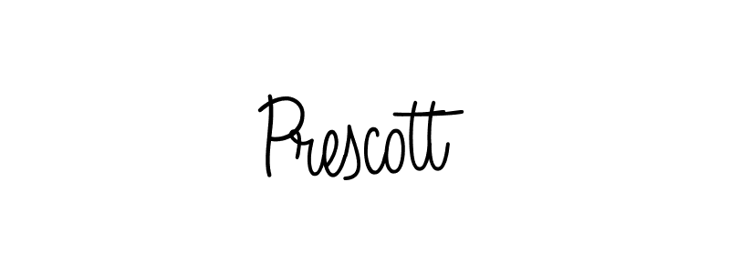 How to make Prescott signature? Angelique-Rose-font-FFP is a professional autograph style. Create handwritten signature for Prescott name. Prescott signature style 5 images and pictures png