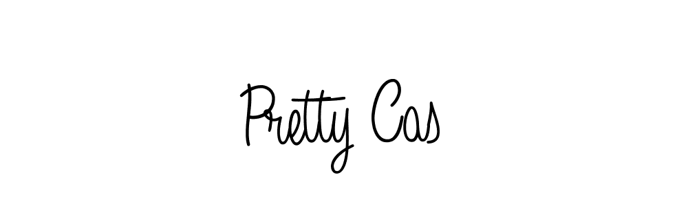 You should practise on your own different ways (Angelique-Rose-font-FFP) to write your name (Pretty Cas) in signature. don't let someone else do it for you. Pretty Cas signature style 5 images and pictures png