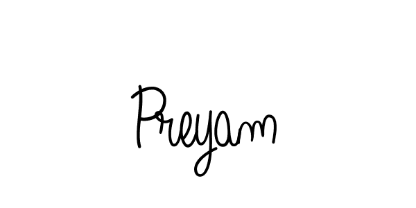 Make a beautiful signature design for name Preyam. Use this online signature maker to create a handwritten signature for free. Preyam signature style 5 images and pictures png