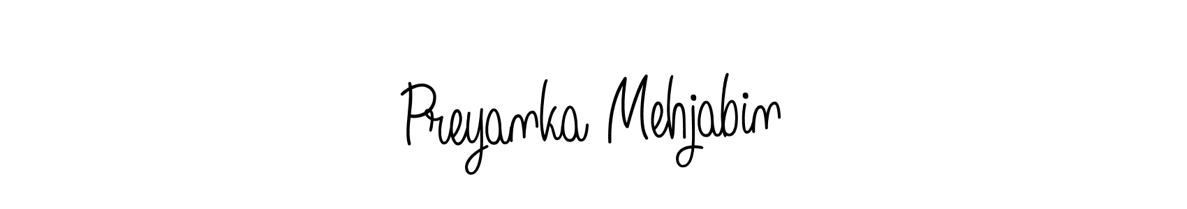 You can use this online signature creator to create a handwritten signature for the name Preyanka Mehjabin. This is the best online autograph maker. Preyanka Mehjabin signature style 5 images and pictures png