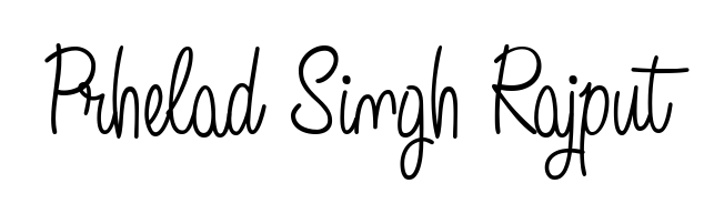 Get an exclusive digital autograph for Prhelad Singh Rajput. The Angelique-Rose-font-FFP typeface captures the charm of real penmanship on paper. Prhelad Singh Rajput signature style 5 images and pictures png