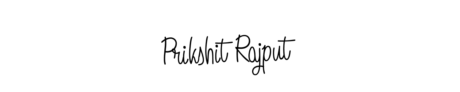 Prikshit Rajput stylish signature style. Best Handwritten Sign (Angelique-Rose-font-FFP) for my name. Handwritten Signature Collection Ideas for my name Prikshit Rajput. Prikshit Rajput signature style 5 images and pictures png