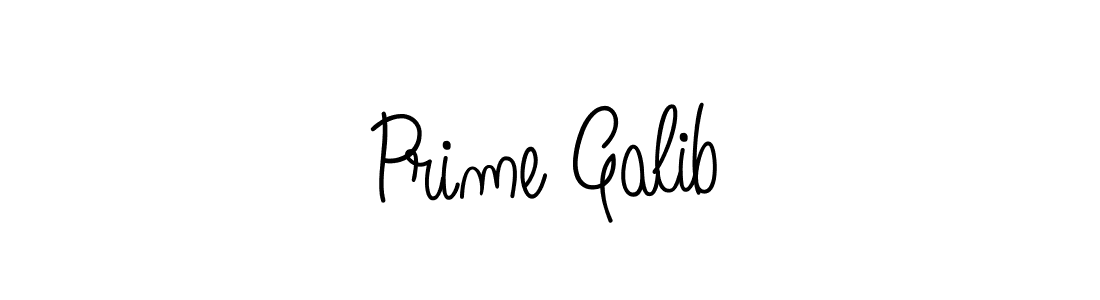 Prime Galib stylish signature style. Best Handwritten Sign (Angelique-Rose-font-FFP) for my name. Handwritten Signature Collection Ideas for my name Prime Galib. Prime Galib signature style 5 images and pictures png