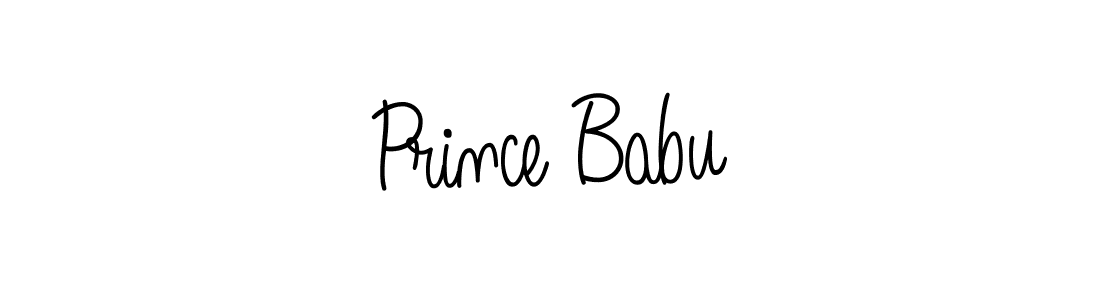 How to make Prince Babu signature? Angelique-Rose-font-FFP is a professional autograph style. Create handwritten signature for Prince Babu name. Prince Babu signature style 5 images and pictures png