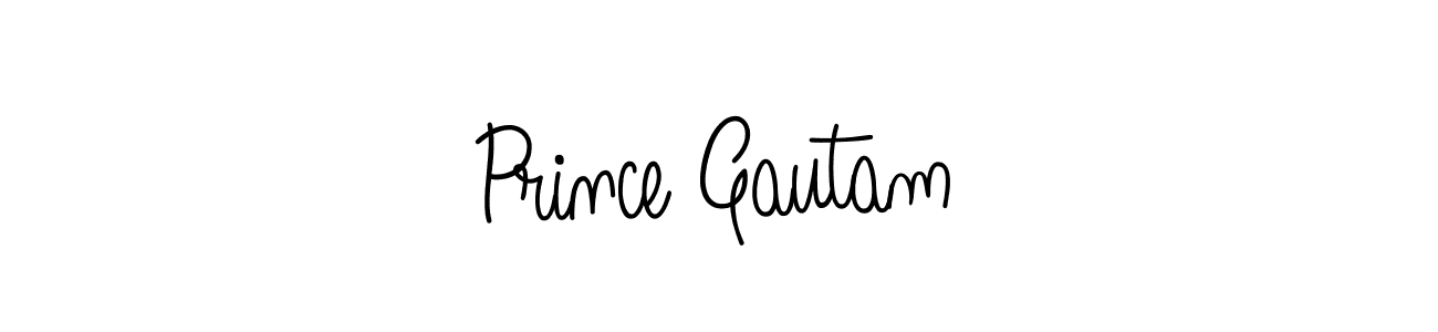 How to make Prince Gautam signature? Angelique-Rose-font-FFP is a professional autograph style. Create handwritten signature for Prince Gautam name. Prince Gautam signature style 5 images and pictures png