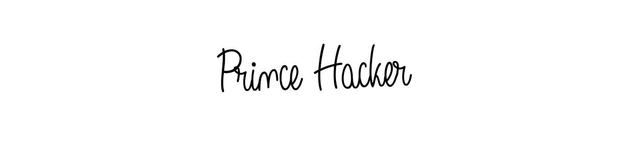 How to Draw Prince Hacker signature style? Angelique-Rose-font-FFP is a latest design signature styles for name Prince Hacker. Prince Hacker signature style 5 images and pictures png