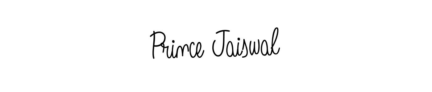 Create a beautiful signature design for name Prince Jaiswal. With this signature (Angelique-Rose-font-FFP) fonts, you can make a handwritten signature for free. Prince Jaiswal signature style 5 images and pictures png