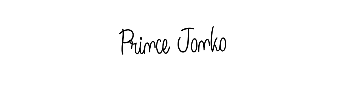 Similarly Angelique-Rose-font-FFP is the best handwritten signature design. Signature creator online .You can use it as an online autograph creator for name Prince Jonko. Prince Jonko signature style 5 images and pictures png