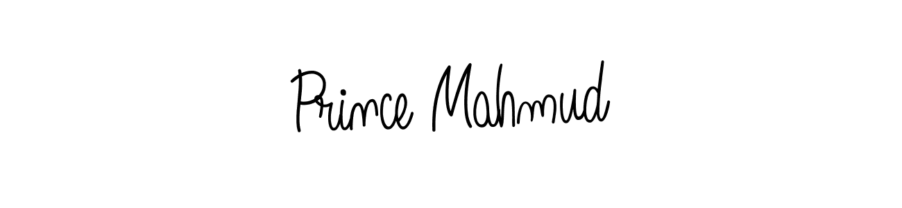 Prince Mahmud stylish signature style. Best Handwritten Sign (Angelique-Rose-font-FFP) for my name. Handwritten Signature Collection Ideas for my name Prince Mahmud. Prince Mahmud signature style 5 images and pictures png