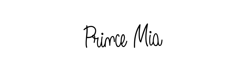 How to make Prince Mia signature? Angelique-Rose-font-FFP is a professional autograph style. Create handwritten signature for Prince Mia name. Prince Mia signature style 5 images and pictures png