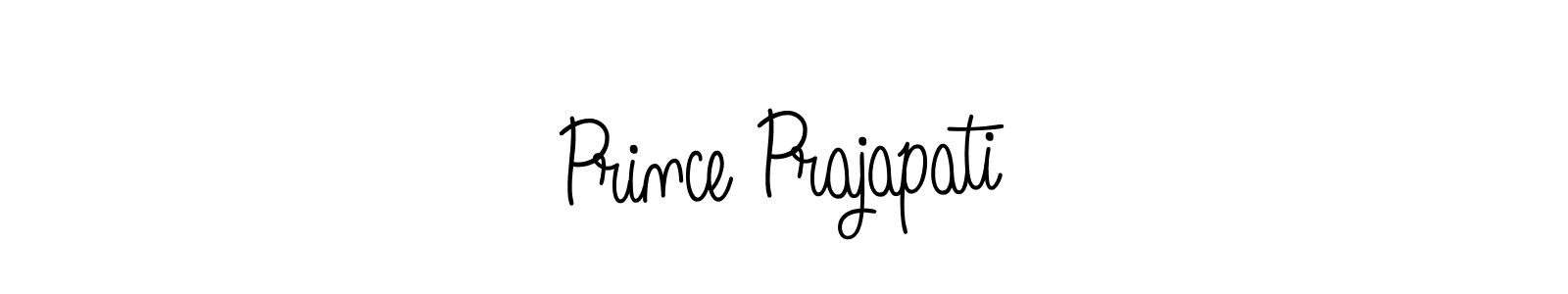 It looks lik you need a new signature style for name Prince Prajapati. Design unique handwritten (Angelique-Rose-font-FFP) signature with our free signature maker in just a few clicks. Prince Prajapati signature style 5 images and pictures png
