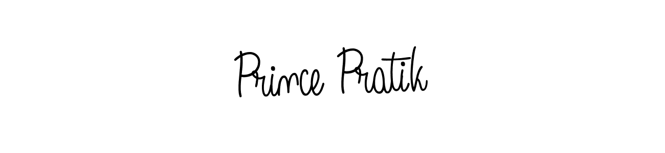 The best way (Angelique-Rose-font-FFP) to make a short signature is to pick only two or three words in your name. The name Prince Pratik include a total of six letters. For converting this name. Prince Pratik signature style 5 images and pictures png