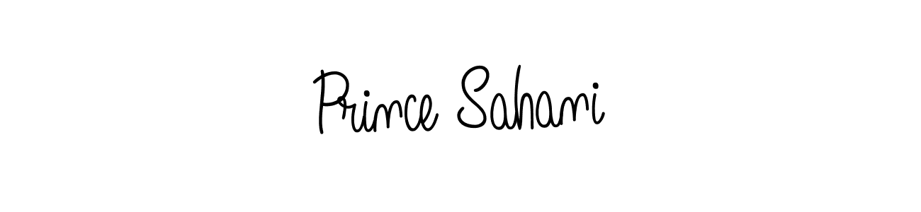 Once you've used our free online signature maker to create your best signature Angelique-Rose-font-FFP style, it's time to enjoy all of the benefits that Prince Sahani name signing documents. Prince Sahani signature style 5 images and pictures png