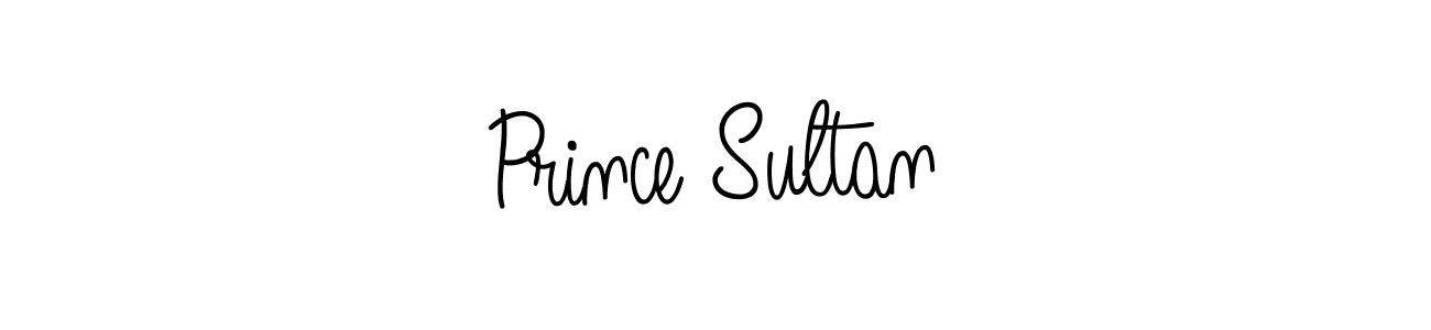 Design your own signature with our free online signature maker. With this signature software, you can create a handwritten (Angelique-Rose-font-FFP) signature for name Prince Sultan. Prince Sultan signature style 5 images and pictures png