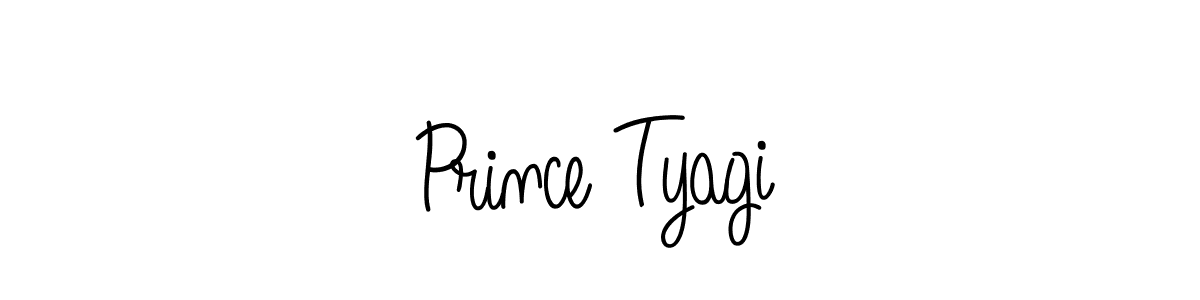 Also we have Prince Tyagi name is the best signature style. Create professional handwritten signature collection using Angelique-Rose-font-FFP autograph style. Prince Tyagi signature style 5 images and pictures png