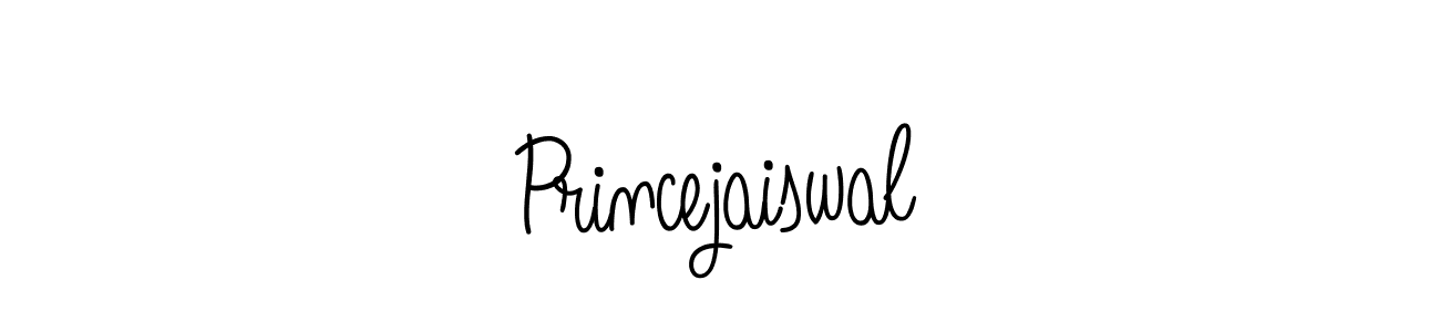 How to make Princejaiswal signature? Angelique-Rose-font-FFP is a professional autograph style. Create handwritten signature for Princejaiswal name. Princejaiswal signature style 5 images and pictures png